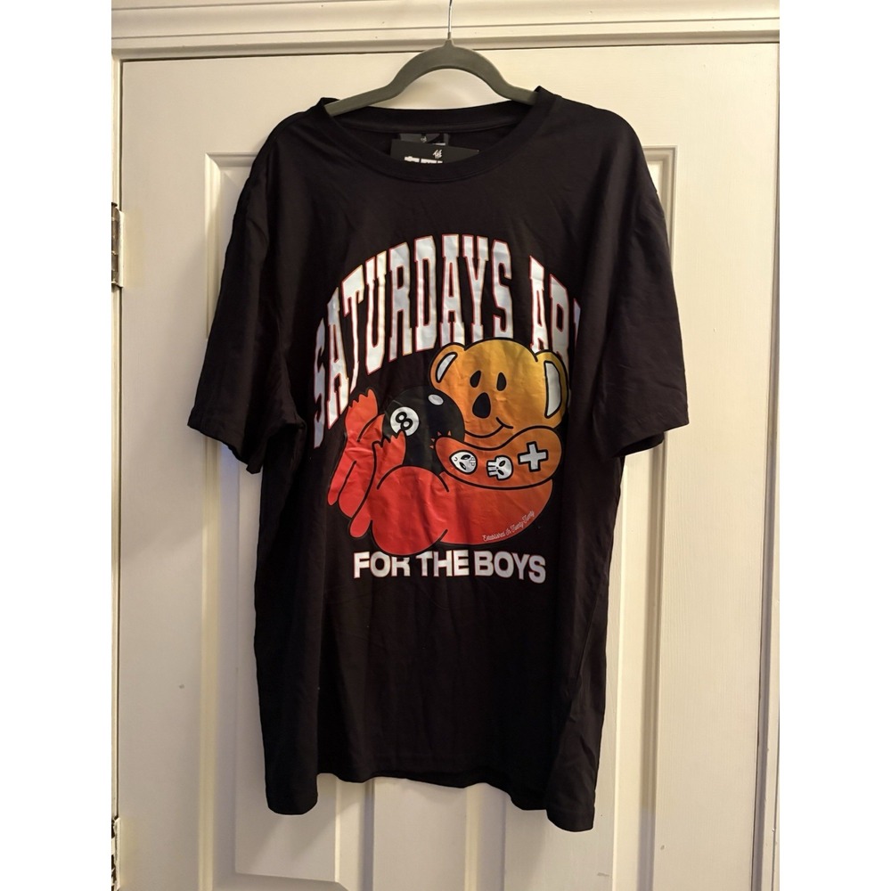 Saturdays Are For The Boys NWT Black XXL TShirt The Boys Koala 8 Ball Pool